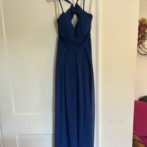 Royal blue bridesmaid dress
